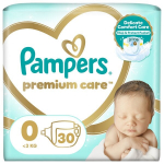 Sauskelnės PAMPERS Premium Care 0 dydis,
