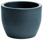 Nicoli vazonas Hera 40, tamsiai pilkas