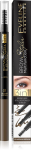 Antakių pie&scaron;tukas Eveline&nbsp;Brow Multifunction Styler 3 in 1&nbsp;01 Medium Brown 1 vnt.