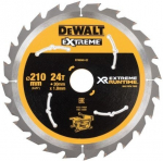 Dewalt pjūklų diskas medienai 210x30mm 24 dantys