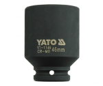 Smūginė galvutė &scaron;e&scaron;iakampė Yato 3/4" 46mm (YT-1146)