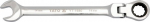 Yato lanks su veržliarakčiu YT-1684, 18mm, 72 dantys, CrV, 235mm, 35.9mm, 10.8mm, 39mm, 8mm, 42-49 HRC, dodekagoninė, dirbtuvėms