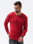 Vyri&scaron;kas raudonas megztinis Tuver E195-53162-XXL