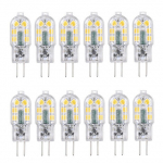 G4 LED lemputės 12V 3W 3000K, rinkinys, 12 vnt.