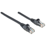 Tinklo kabelis Intellinet Cat5e UTP, 1m, juodas, 100 % varis