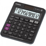 "casio" skaičiuotuvas mj 120 d plus, juodas, stalinis