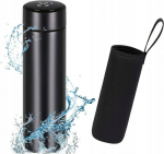 Termosinė butelių su Led ekranu, 500ml, &scaron;iltiems ir &scaron;altiems gėrimams