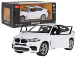 Metalinis automobilis 1:24 BMW X6M baltas RASTAR