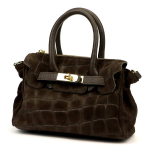 Rankinė moterims Luka 26-146 MINI CROCO, Juoda