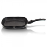 Berlinger Haus granitinės keptuvės bh-1846, black silver, 28 cm