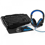 Nedis GCK41100BKUS Gaming Combo Kit 4-in-1
