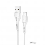 USB kabelis Hoco X37 Cool Power Type-C 1.0m baltas