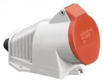 Galingas 32a 5p 400v Ip44 sieninis trifazis gnybtas