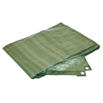 Brezentas Unimet, 90g/m2, 3x5 m, žalias