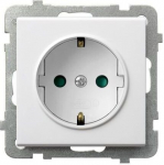 Viengubas sieninis elektros lizdas Ospel Sonata Gp-1rsp/m/00