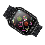 Apyrankė USAMS 'ZB074 Nylon' skirta iWatch Series 44mm juoda