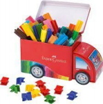 Flomasteriai Faber-Castell Connector Truck, 33 spalvos