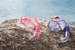 Nardymo rinkinys vaikams Bestway Hydro-Swim Lil' Glider, rožinis/mėlynas