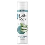 Skutimosi gelis moterims Gillette Satin Care Sensitive Aloe Vera Glide, 200 ml