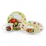 Banquet vaiki&scaron;kų indų rinkinys Ežiukas, 3 dalių