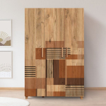 Spinta Kalune Design Leva Colorblock, ruda