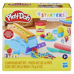 Play-Doh Pradžia Serpentinų rinkinys, 3 indeliai te&scaron;los ir 10 smagių formelių, kūrybinė veikla vaikams nuo 3 metų