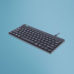COMPACT BREAK KEYBOARD QWERTY - US BLACK WIRED