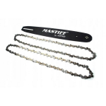 Grandininio pjūklo pjovimo juosta su dviem grandinėmis, 14'' 1,3mm, 35 cm.