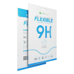 LCD apsauginis stikliukas Bestsuit Flexible Hybrid Glass 9H Samsung X110 / X115 Tab A9 8.7" pritaikytas dėklui juodas
