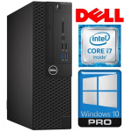 Kompiuteris Dell3050 SFF i7-7700 16GB 512SSD M.2 NVME+2TB WIN10Pro