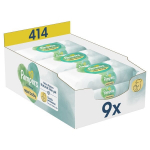 Drėgnos servetėlės Pampers Harmonie New Baby, 414 vnt.