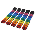 Medinis smilkalų lazdelių laikiklis 7 Chakra Colour