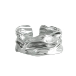 Sidabrinis žiedas moterims Sidabra Jewelry Flexed R0392