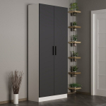 Prie&scaron;kambario spinta Asir Noah 8209, pilka