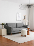 3 vietų sofa Nordi 3 Seater Wood - Grey