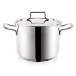 Orion puodas, 10 l, Puodas plienas su dangčiu ANETT 26 cm, 10 l