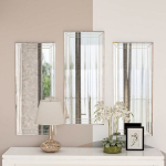 Dekoratyvinis veidrodžio rinkinys (3 vienetai) Mini Neom - Transparent
