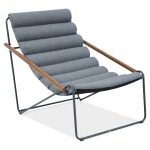 Lauko fotelis ART, Dark Grey