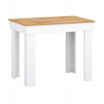 Valgomojo stalas Target Home 90x60 cm, baltas
