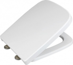 Tualeto sėdynė Duroplast, stačiakampė, balta