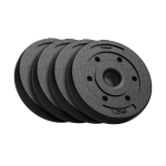 Svarmenų rinkinys 4x1,25 kg, skylė 31 mm