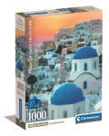 Dėlionė Compact Santorini Clementoni, 39912, 1000 d.
