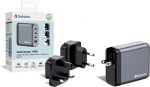 Verbatim Gan Gnc-140 įkroviklis: 3xusb-c Pd, 1xusb-a Qc