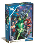 Dėlionė Clementoni Compact DC Comics Justice Leag 35532, 500 dalių