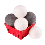 Vilnoniai skalbimo/džiovinimo kamuoliukai, 5cm x 6 vnt.