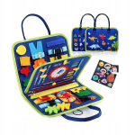 Montessori interaktyvus lagaminas El118Bu