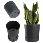 Vazonas Vazonas su stovu 25cm antracitas