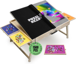 Kompiuterinis žaidimas Dėlionių lenta &bdquo;Puzzle Ready&ldquo; su kojelėmis, skirta 1500 detalių, EB-PZ-021