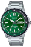 Vyri&scaron;kas laikrodis Casio Collection Mtd-125d-3a su žaliu ciferblatu