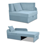 Vaikų kampas Denis &ndash; miegamoji sofa su patalynės dėže